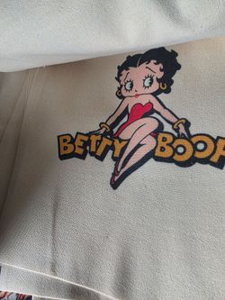 Betty Boop Graphic canvas Tote Bag