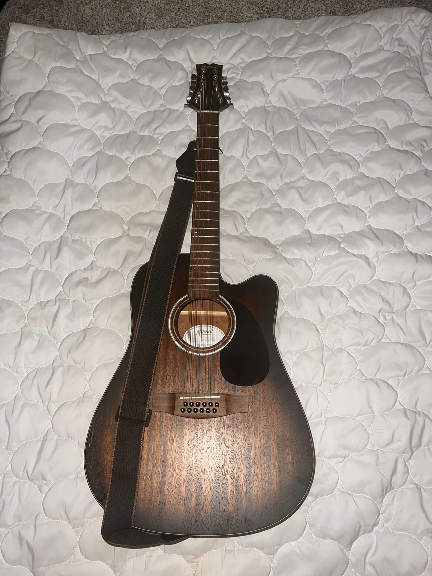 Bass Guitar Size 4 String,and a Mitchell T331-TCE BST Terra 12 String Acoustic Electric.