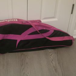 Wilson Tennis Racquet Racket Shoulder Bag Pink Carrying Case Hope Breast Cancer