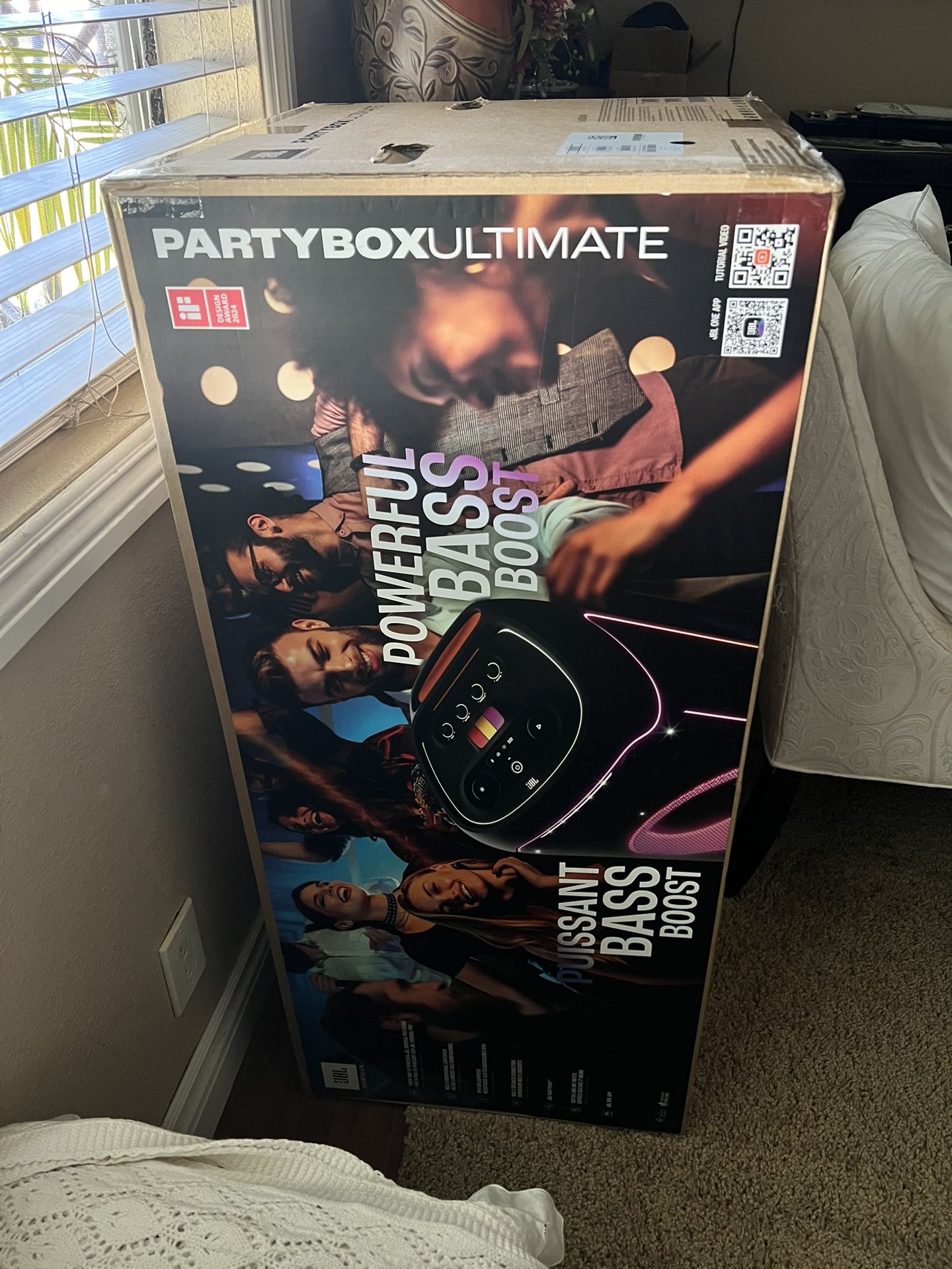 JBL PARTYBOX ULTIMATE 110W BRAND NEW IN BOX NEVER USED