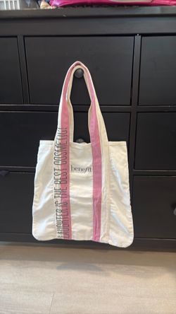 Benefit Cosmetics Canvas Tote Bag