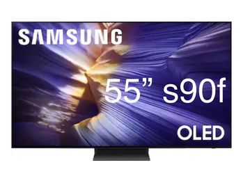 Samsung - 55” Class S90F Series OLED 4K UHD SamsungVision AI Smart Tizen TV
