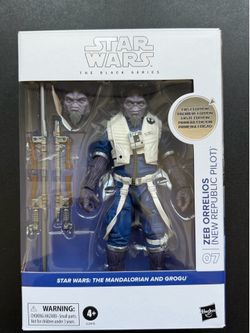 Star Wars Black Series Zeb Orrelios New Republic Pilot First Edition Box IN HAND