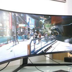 Samsung 49” Odyssey CRG Series Dual QHD (5120x1440) Curved Gaming Monitor