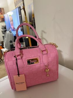 Juicy Couture Pink Mini Barrel Handbag