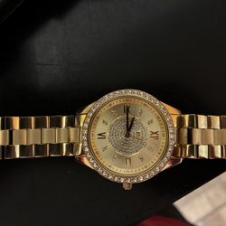 JBW Watch J6303B Mondrain Quartz Gold Dial