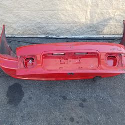 2000 Honda Civic Coupe Trunk lid And Rear Bumper 