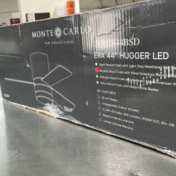 Monte Carlo Era 44in Hugger LED Ceiling Fan
