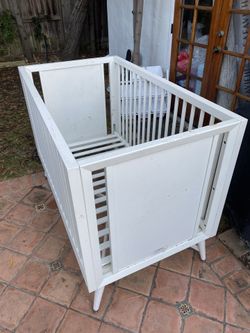 White Word Crib Pottery Barn Or Welt Elm Or Similar 