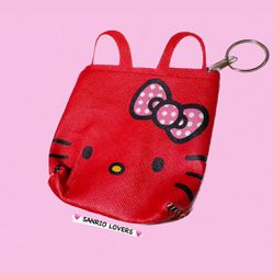 Red Easter HK Coin Pouch