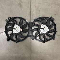 Dual Radiator AC Condenser Cooling Fan Fits 2007-2011 Nissan Altima