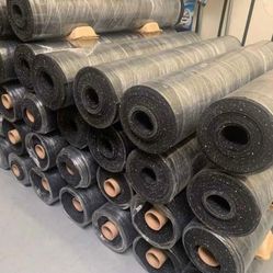 NEW RUBBER GYM FLOORING ROLLS NEW ! - FREE DELIVERY 