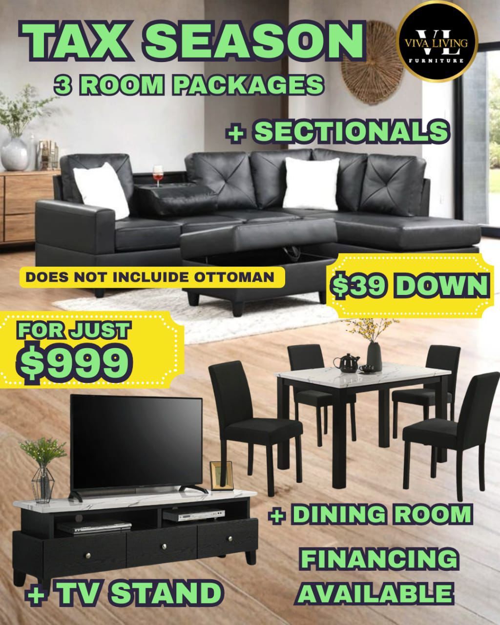 3 ROOM PACKAGES DEAL 😍🚛🔥