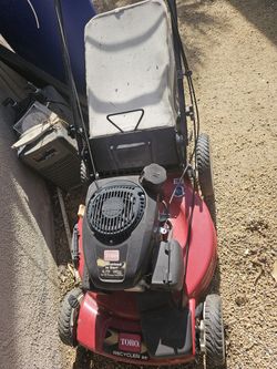 used Toro 22 as is been used a few times been sitting for a long time