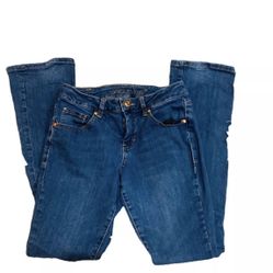 Jag Women's Sz 4P  Blue Jeans Mid Rise Boot Leg Stretch