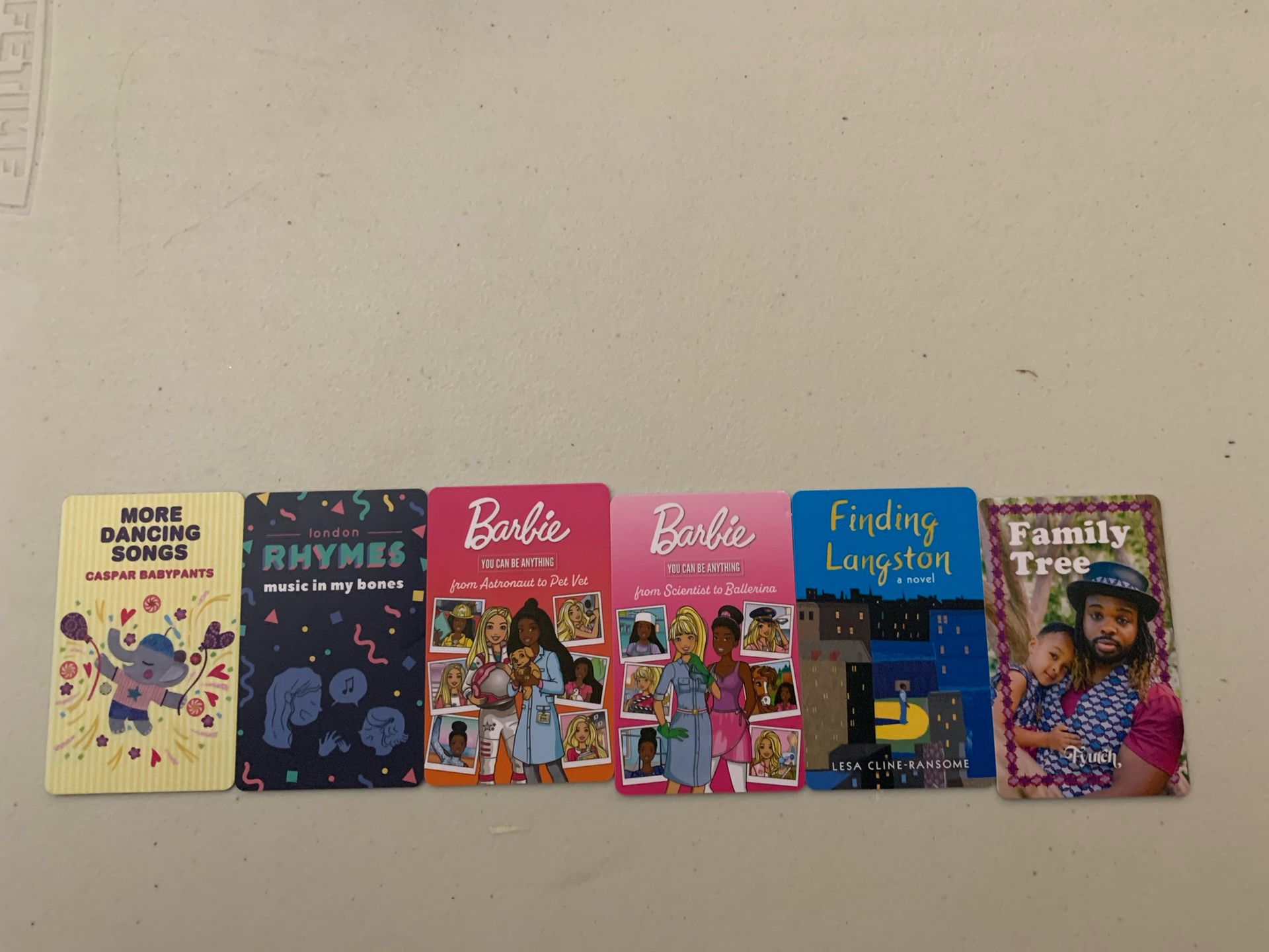 6 Yoto Card Lot 