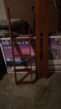 Twin bed ladder