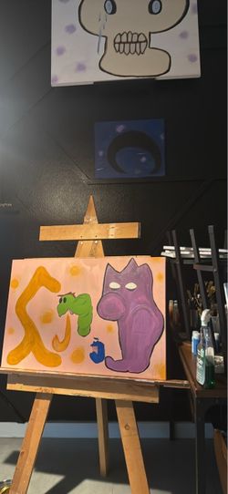 Original Acrylic Painting on Canvas