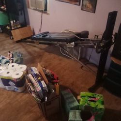 A Total Gym With Extras Works Great