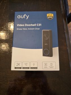 NEW eufy video doorbell