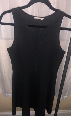 Black short dress