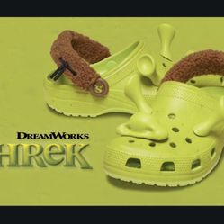 NEW Crocs Clog x Shrek Classic Dreamworks Men’s Size 9 ✅CONFIRMED ORDER