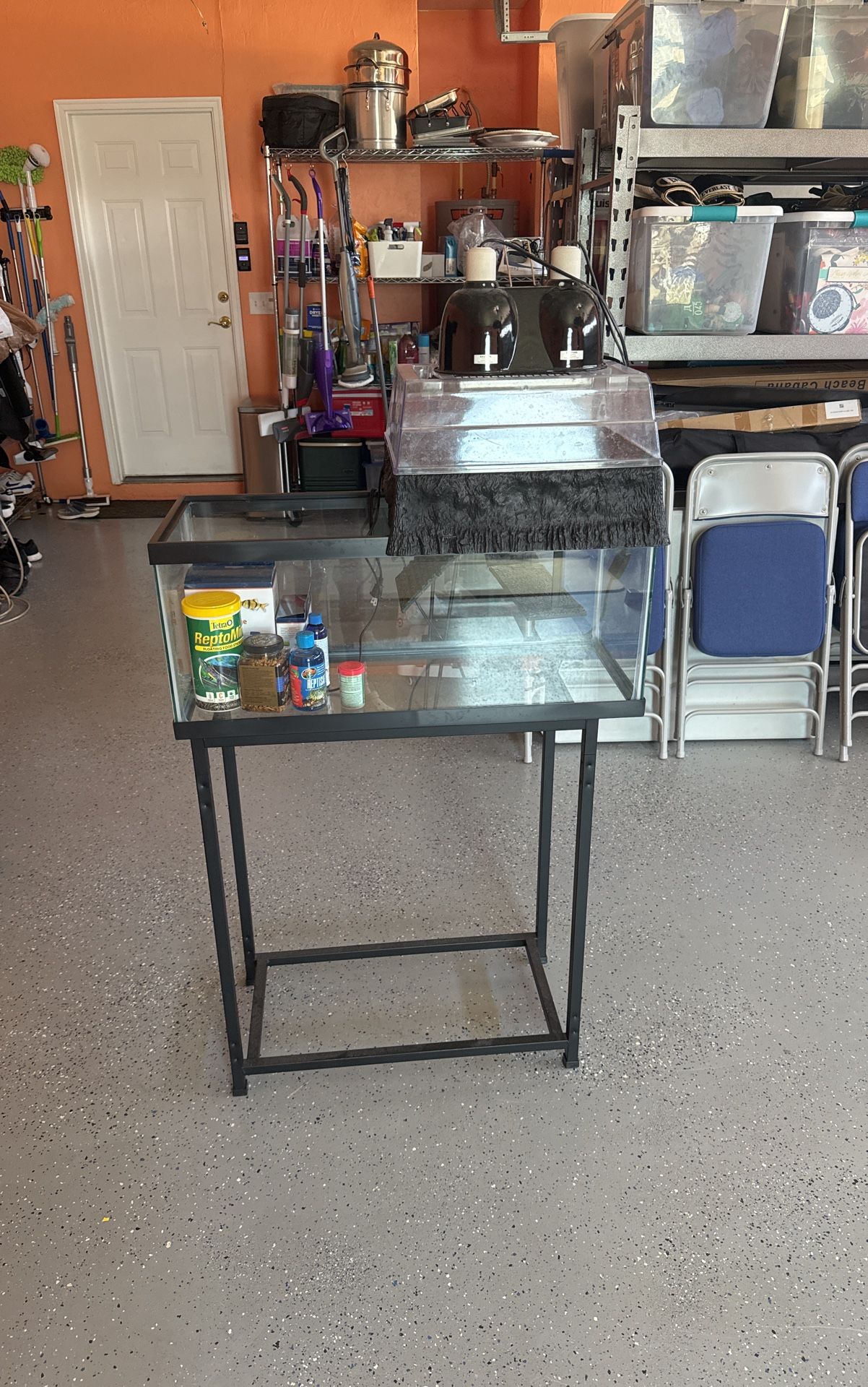 Turtle tank and setup