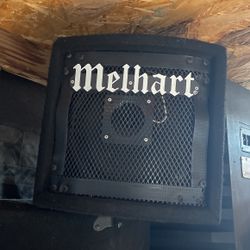 Melhart Speakers Pair 10 In Perfect Conditions  Made In USA 