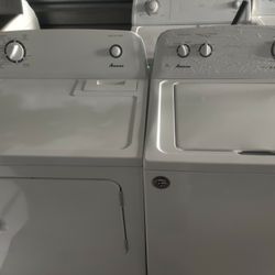 Amana Electric Washer And Dryer Set