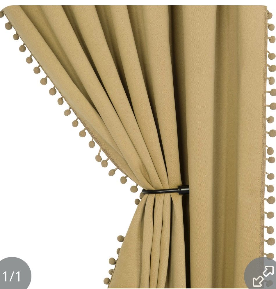 LORDTEX Pom Pom Blackout 42 X 63 inch