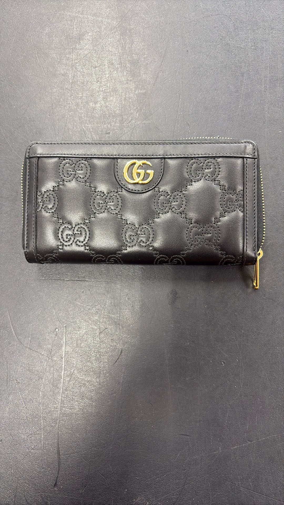 Gucci Black Leather