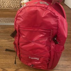 Supreme FW17 Red Reflective Backpack