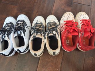 3 Pairs Youth Soccer Cleats (Nike + Under Armour) Sizes 3.5–4.5