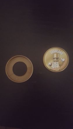 Legoland gold coin