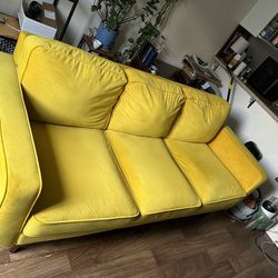 Yellow Mod Couch