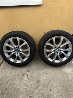 18 inch grey BMW rims