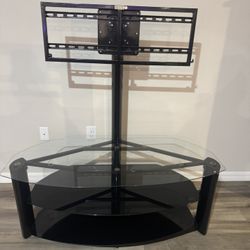 Swivel Tv Stand With Mount 40 To 65 in, H54x49xW25 
