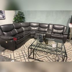 Power recliner sectional sofa  // Limited Time Offer 