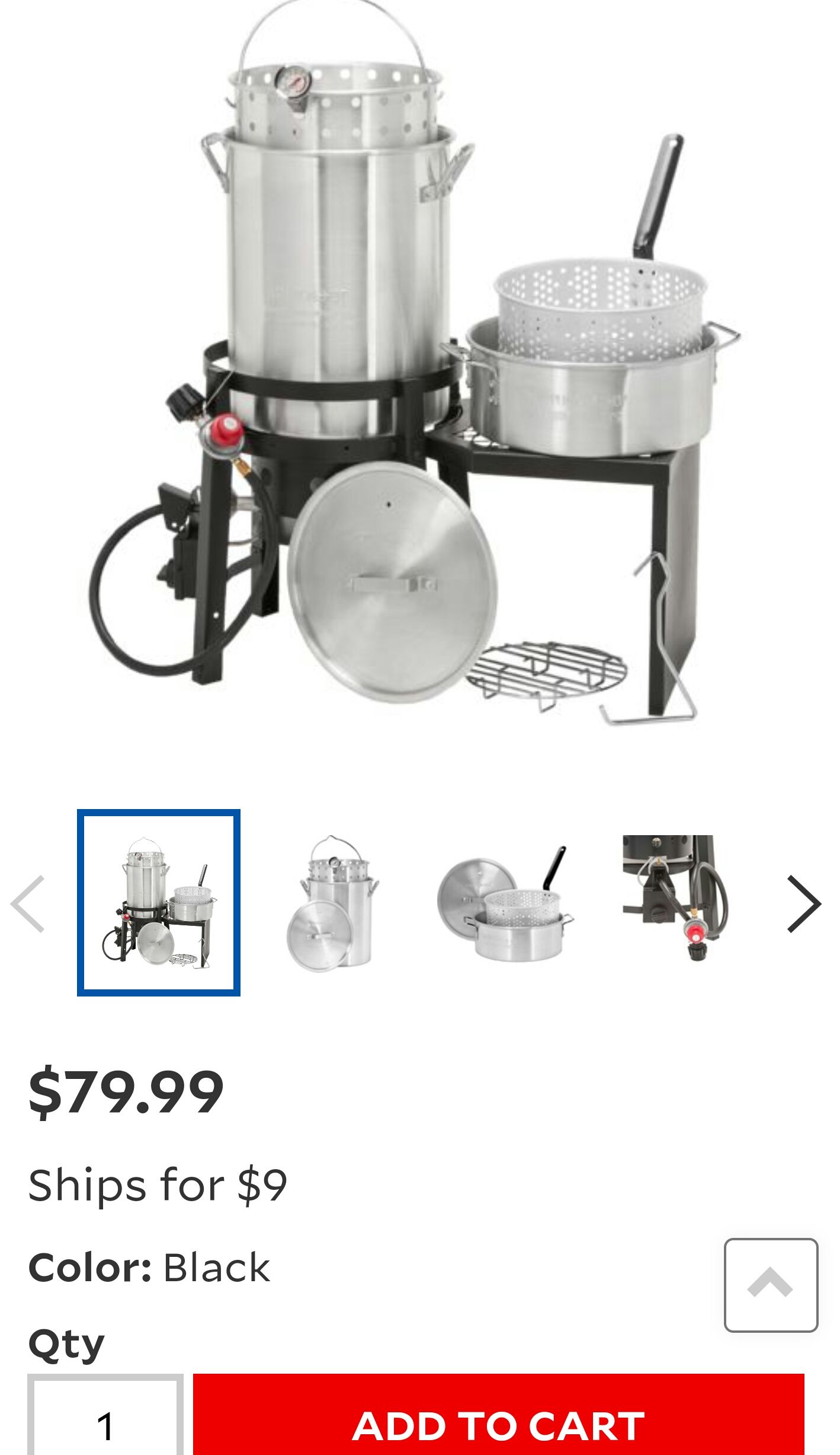 Academy Outdoor Gourmet Deluxe Turkey Fryer Kit