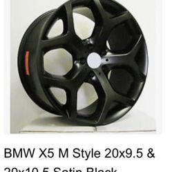 BMW X5 Sports Package Winter Rims & Tires