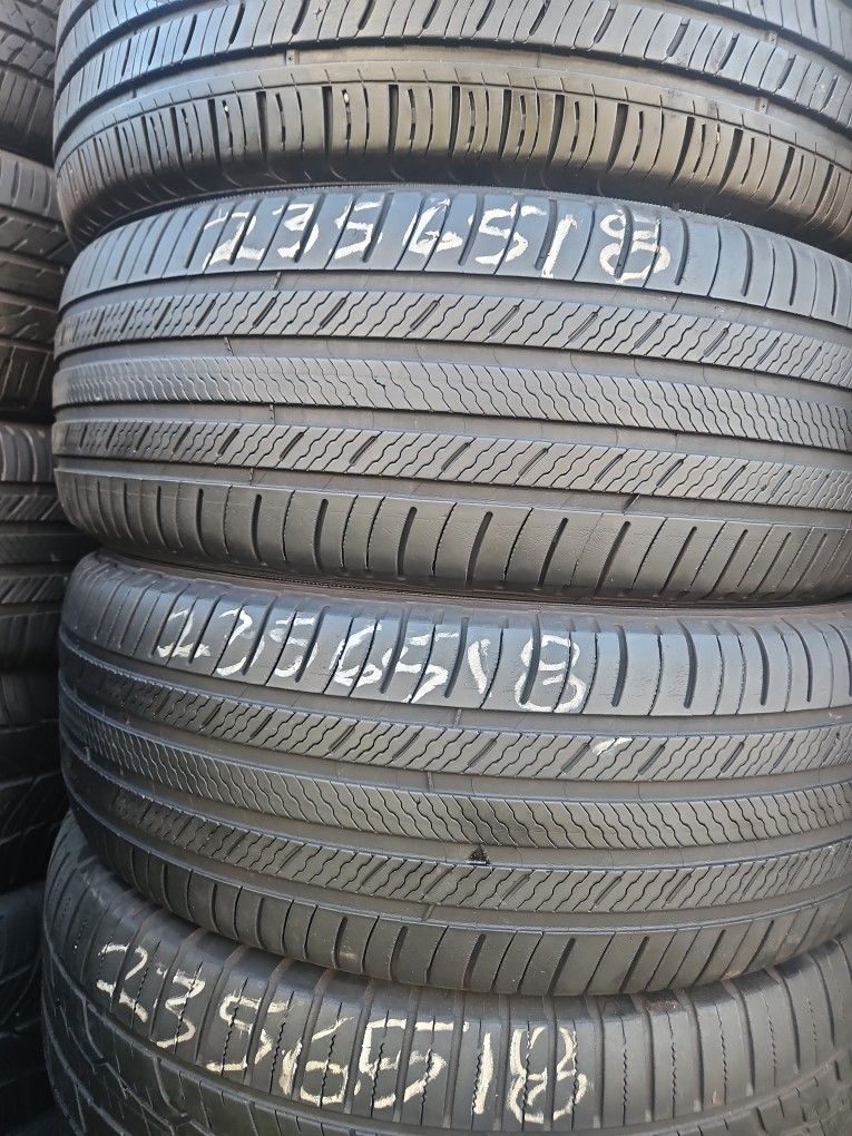 Pair Of Michelin 235/65/18