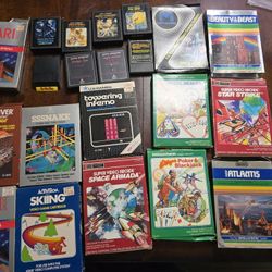 Atari And Intellivision Games