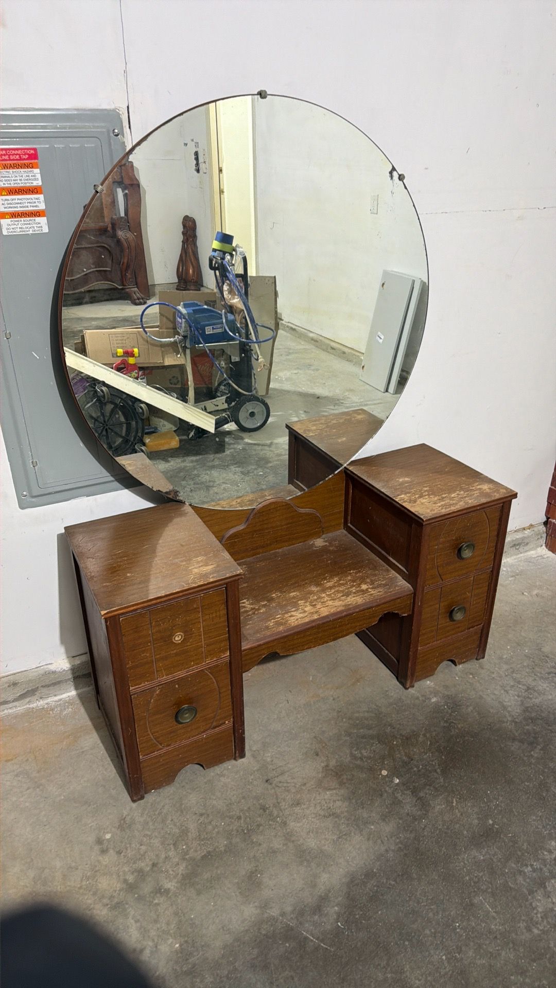 Vintage vanity