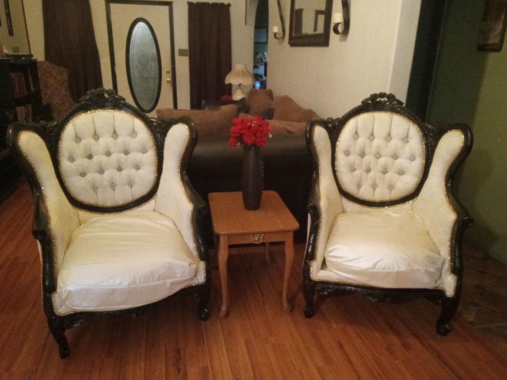 Vintage  Chairs For Sale As Is