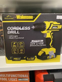 Multifunctional Cordless Drill (LED Lights)