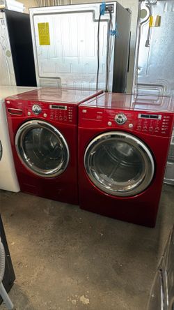 LG washer and dryer set