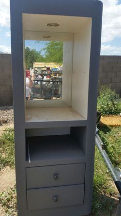 2 entertainment shelves