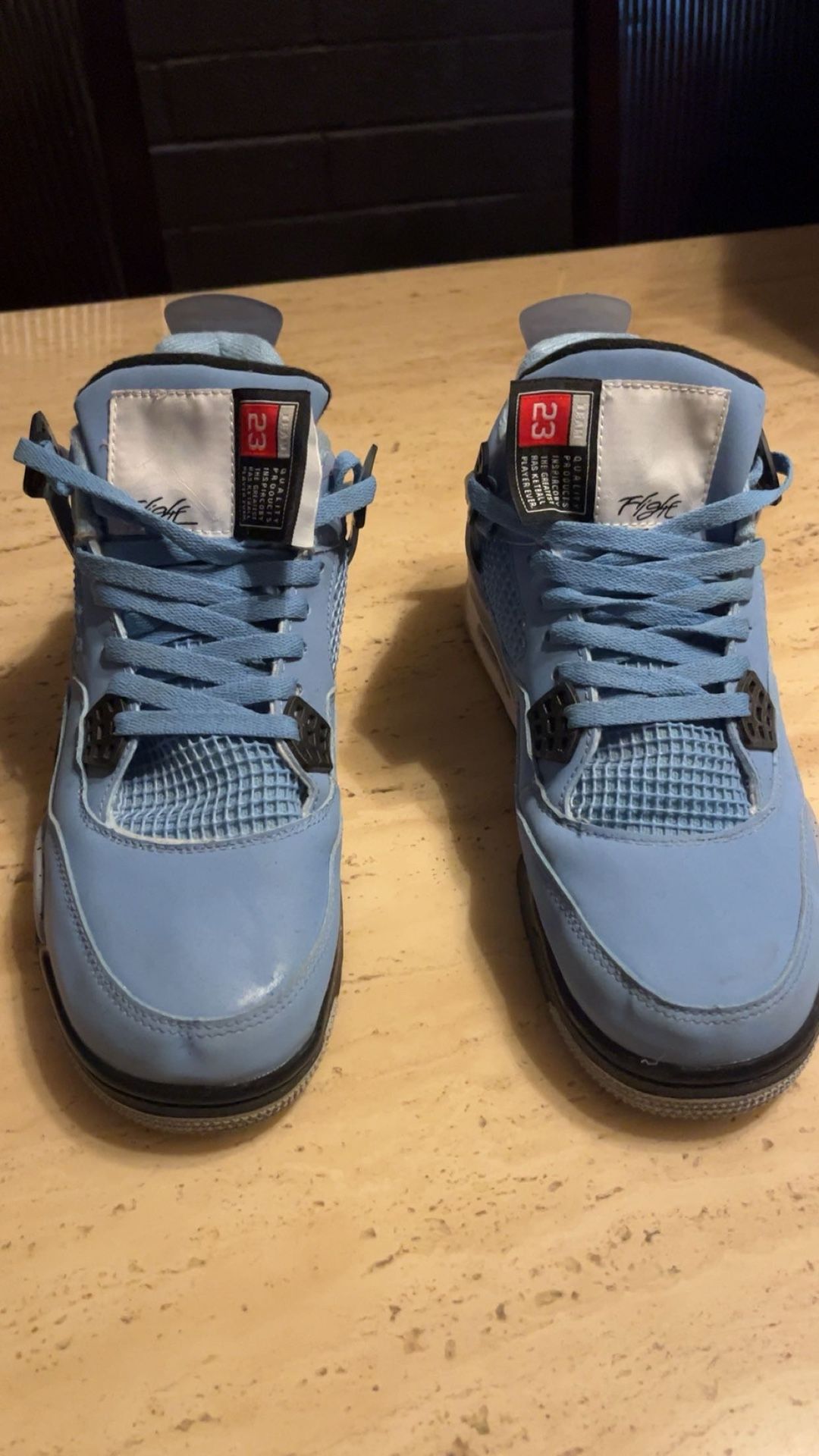 Jordan Retro 4 University Blue Size 11