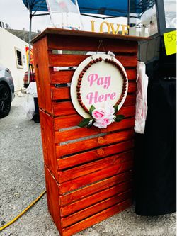 Wood stand