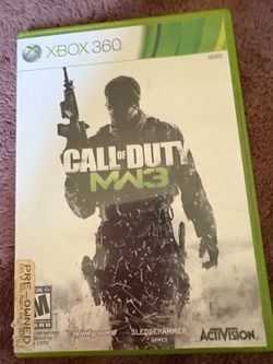Call of duty MW3  Xbox 360